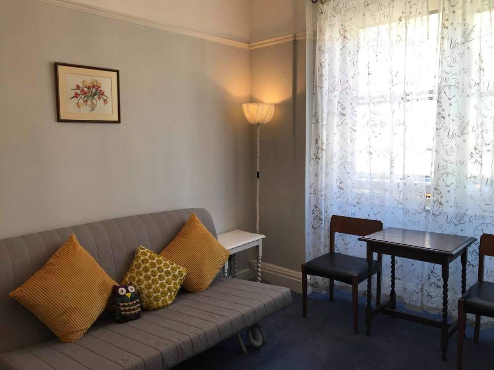 Living room of the two-bedroom apartment